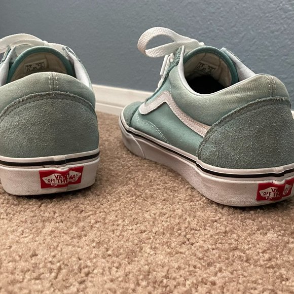 Vans Old Skool SK8 Teal ~ Size 9 Women's, 7.5 Men's - Picture 5 of 7